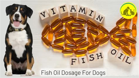 fish oil dosage for dogs by weight.